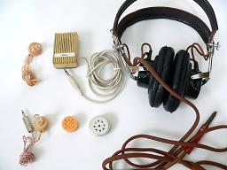 鉱石ラジオ用受話器