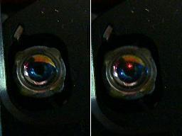 ピックアップのレーザー