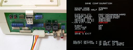 NAOMIにパッドを接続