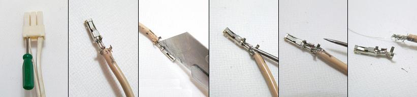 ピンコンタクト再利用手順