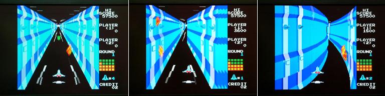 通路の奥にルージュアンがいる