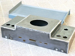 パネルケース穴明け