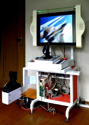 ゲームラックにセットしたところ