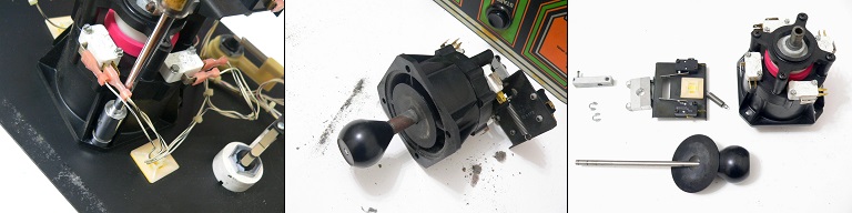 レバー取り外し