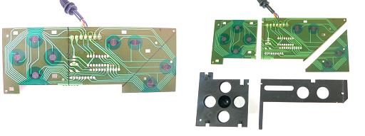 ジョイスティック7　基板カット