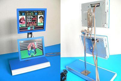 2画面モニター　スーパーパンチアウト