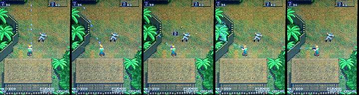 CAL.50ショット方向