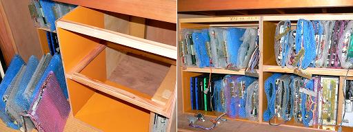 ゲーム基板を収納