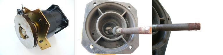 回転レバー整備前