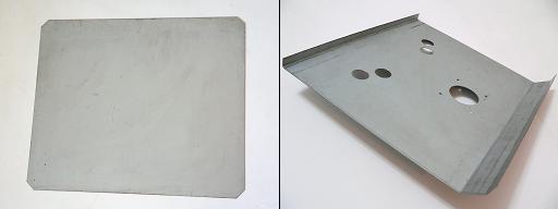 パネル鉄板加工