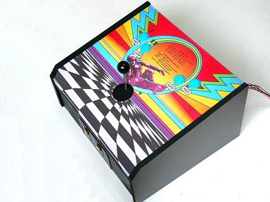 回転レバー付きパネル完成